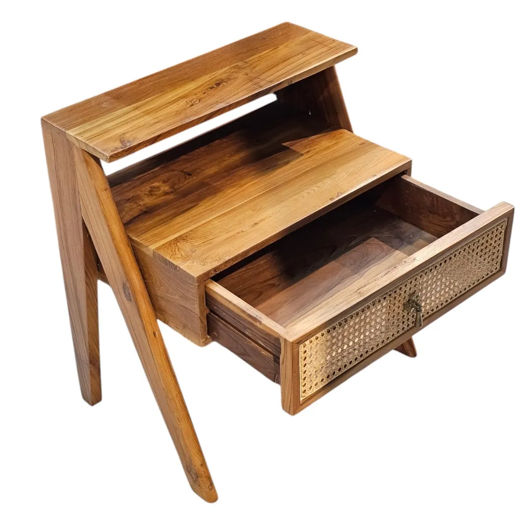 The Biarritz Tiered Cane Bedside