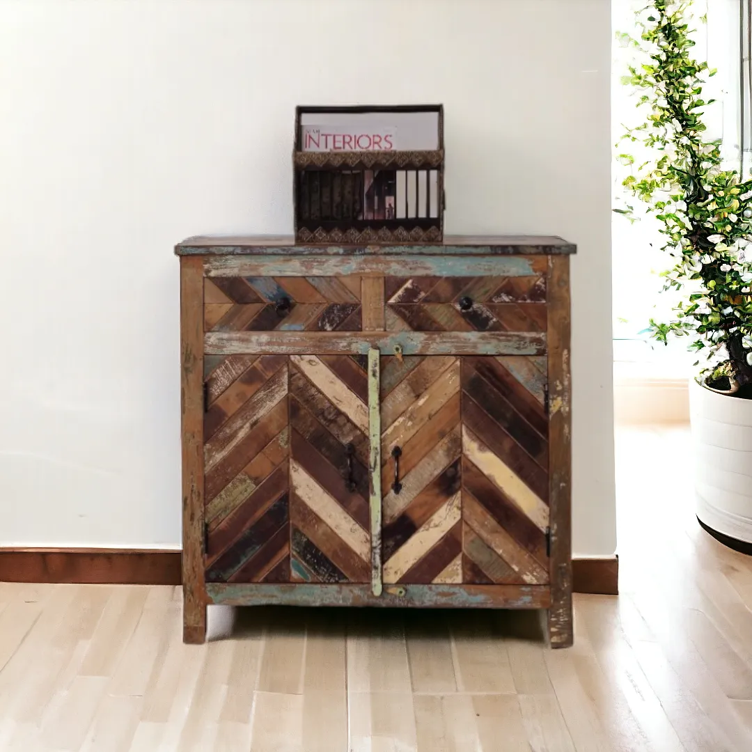 The Sierra Chevron Sideboard