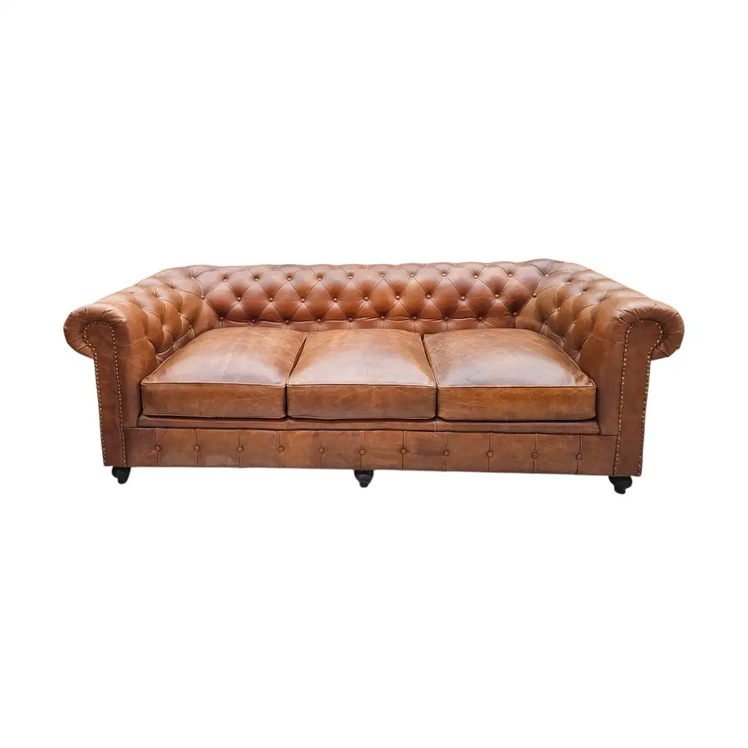 The Kensington Grand Chesterfield Sofa 3 Seater