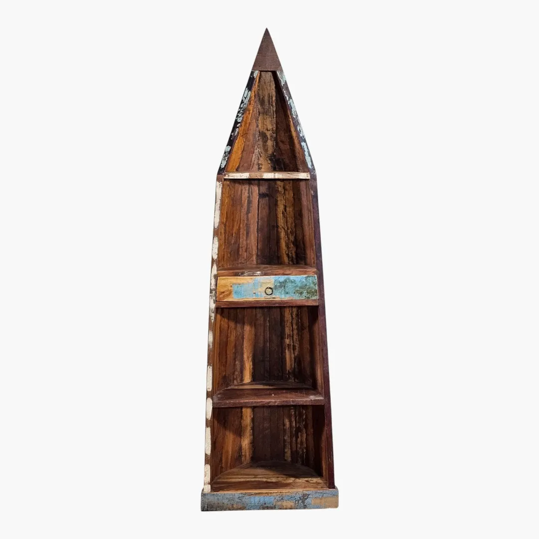 Mariner's Wishbone Corner Repository Shelf