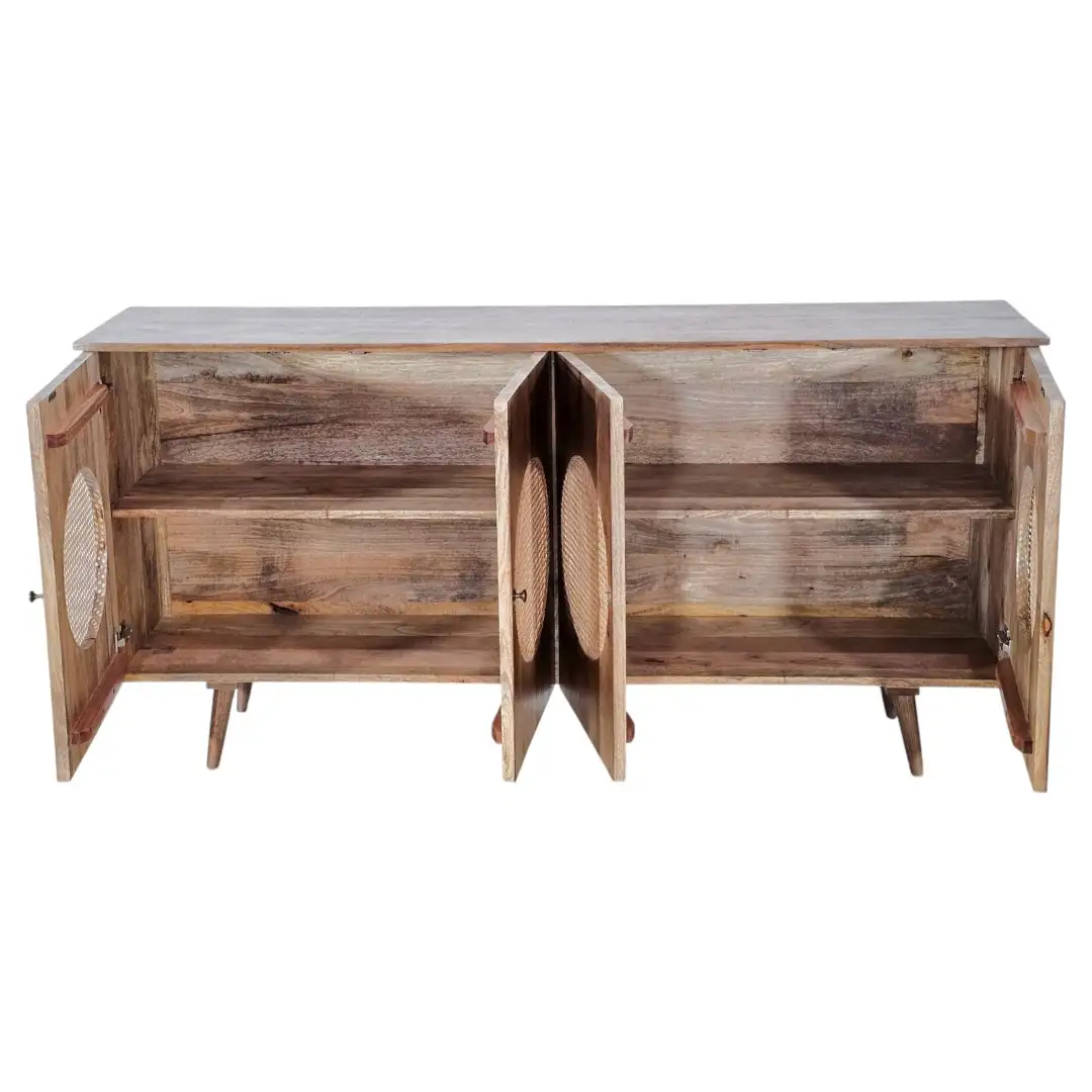 The Eclipse Rattan Architectural Sideboard