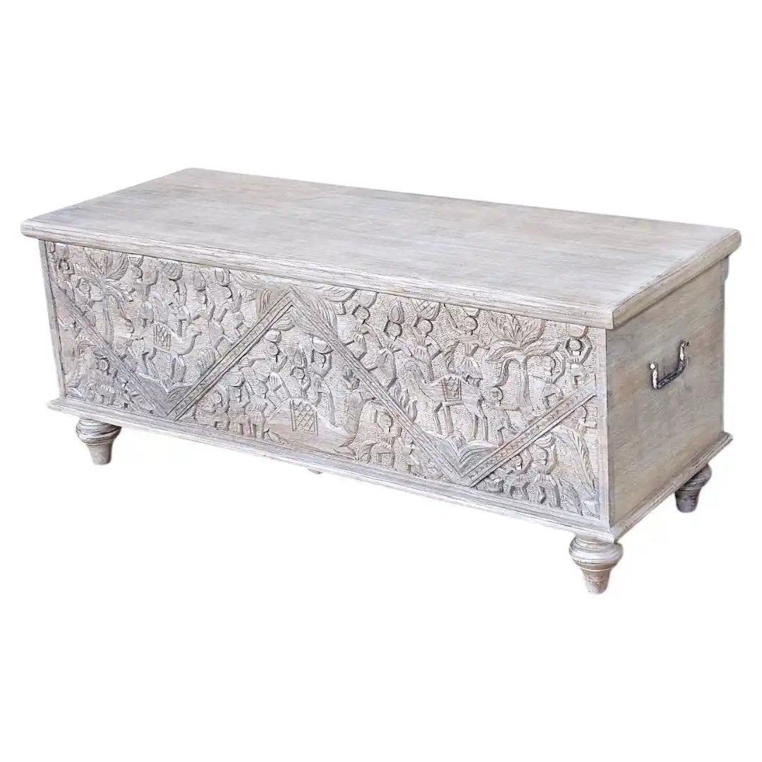 The Marwar Desert Caravan Storage Bench Trunk