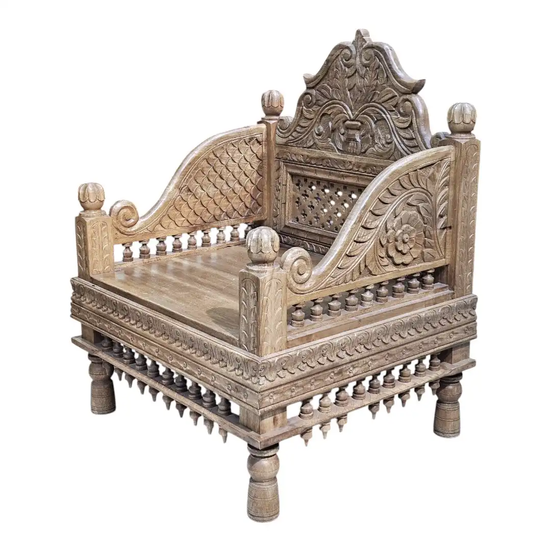 The 'Sultan's Throne' Carved Chair
