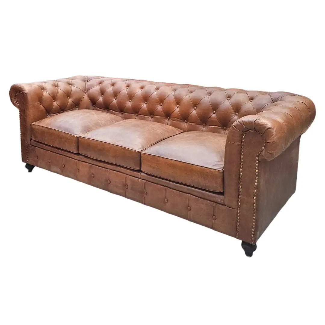 The Kensington Grand Chesterfield Sofa 3 Seater