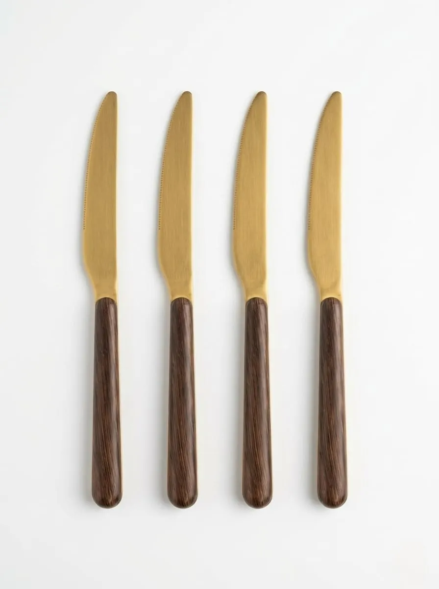 Gold Lustre Dinner Knife