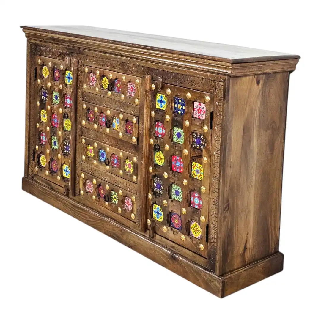 The Mughal Mosaic Sideboard