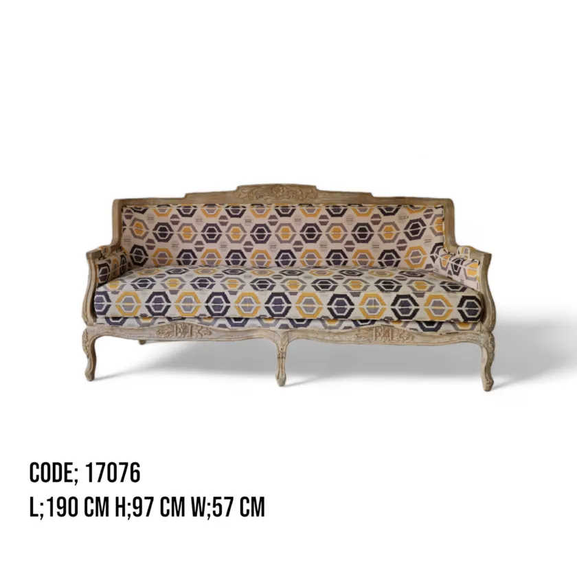 The Louis XVI Geometric Armchair