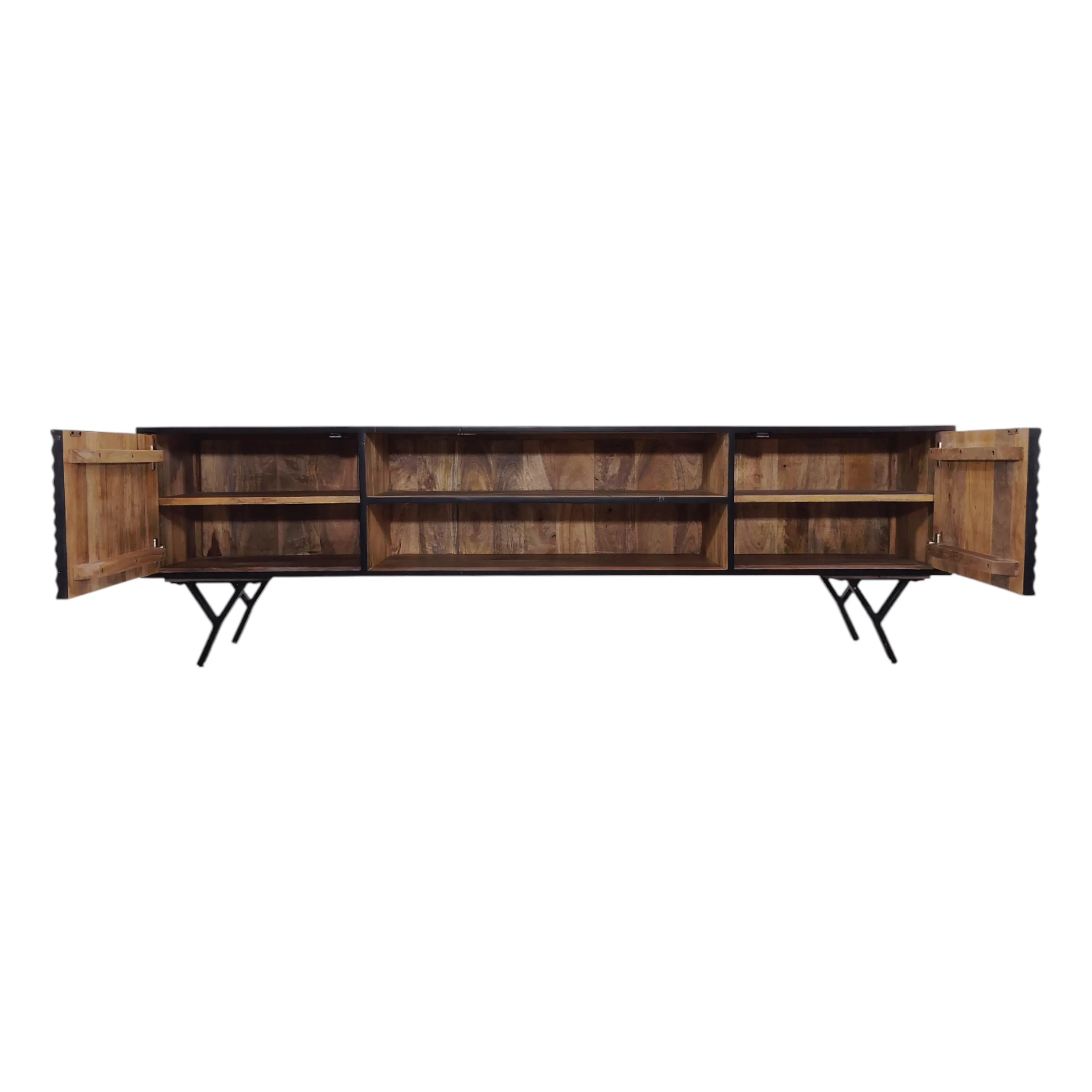The Cadence Sculpted Media Console