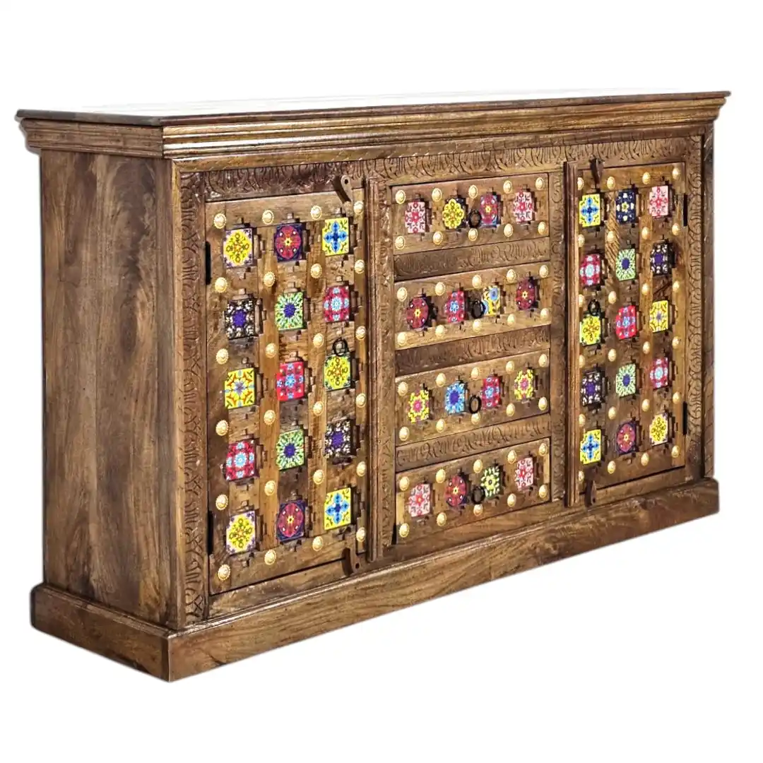 The Mughal Mosaic Sideboard