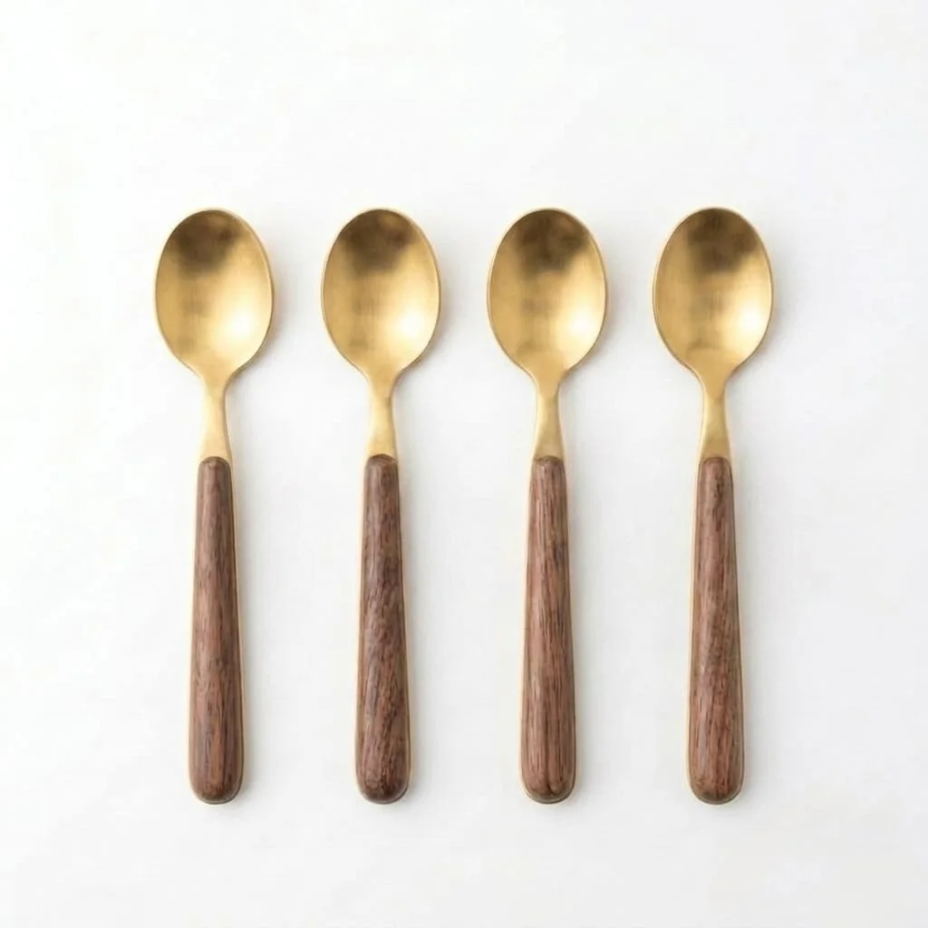 Gold Lustre Tea Spoon