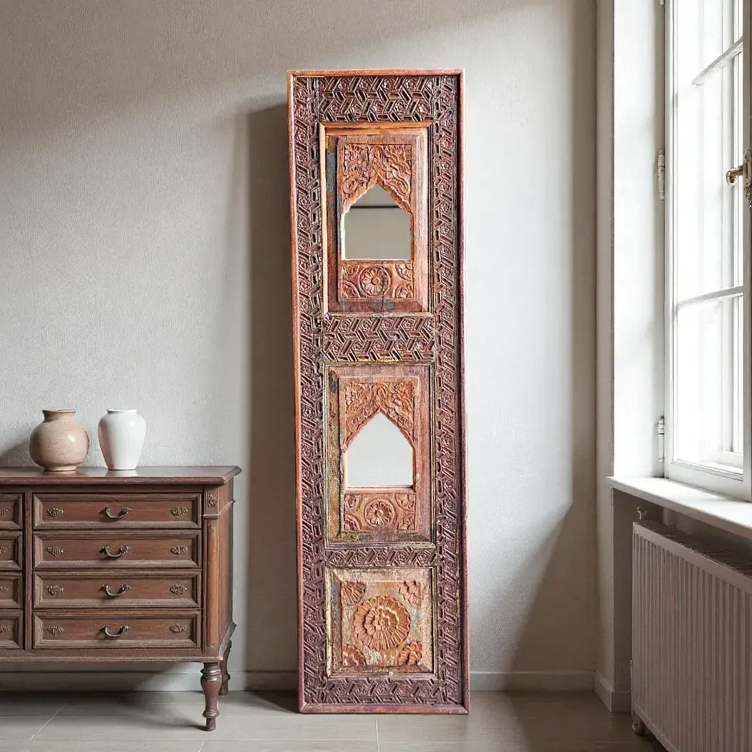 Porte Mirall Mughal 'Arco Triunfal' | Triumph Arch Mirrored Door Panel