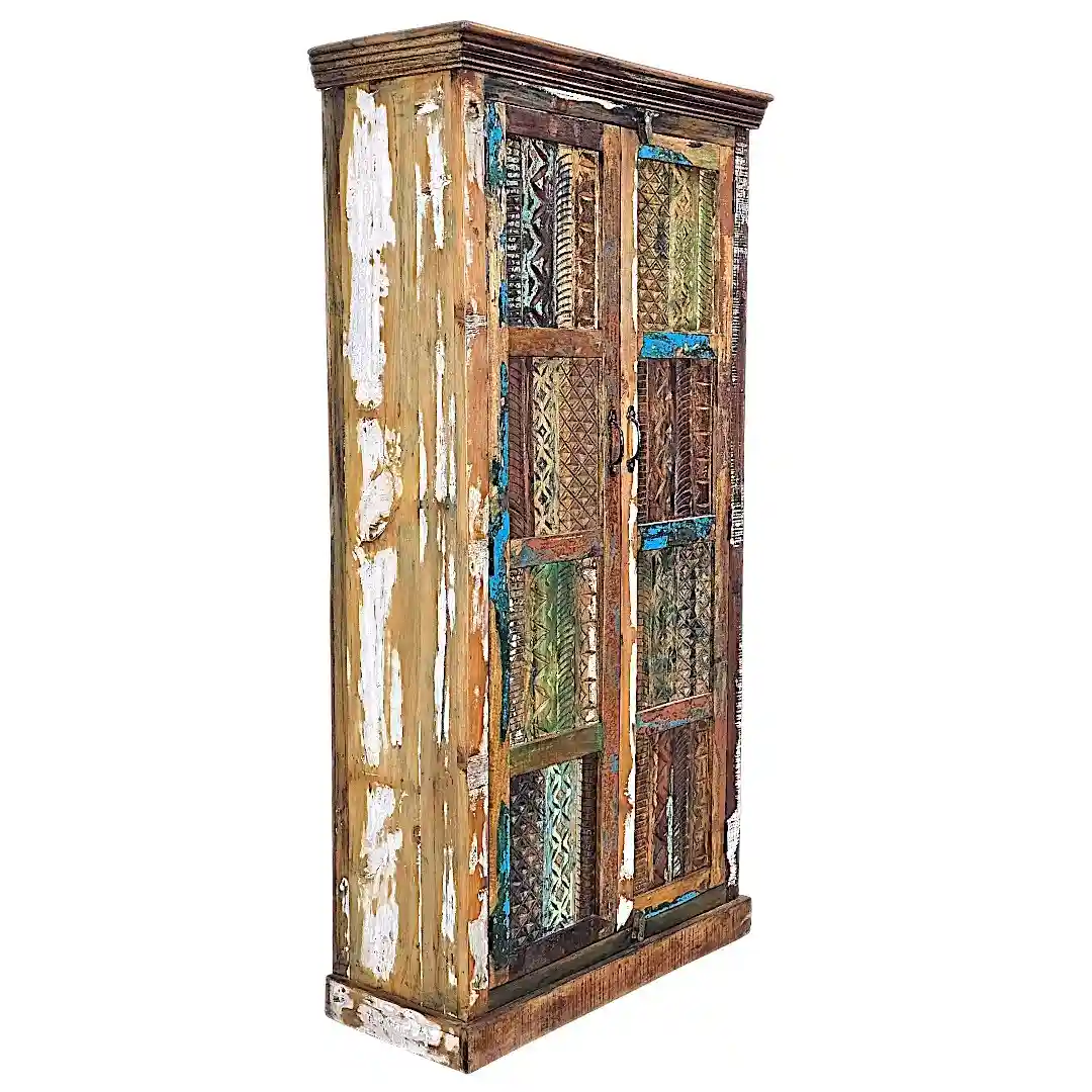 Tribal Geometry Secret-Keeper Armoire