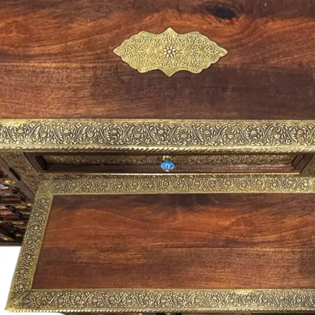 The Jahangir-e-Gulzar  Rosewood Credenza