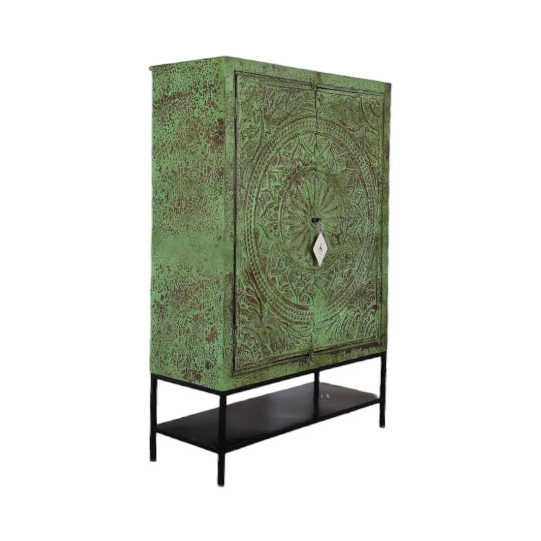 Carved Wood Cabinet