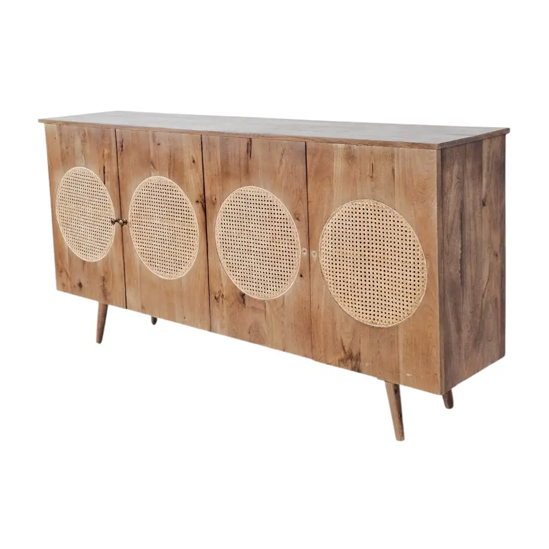 The Eclipse Rattan Architectural Sideboard