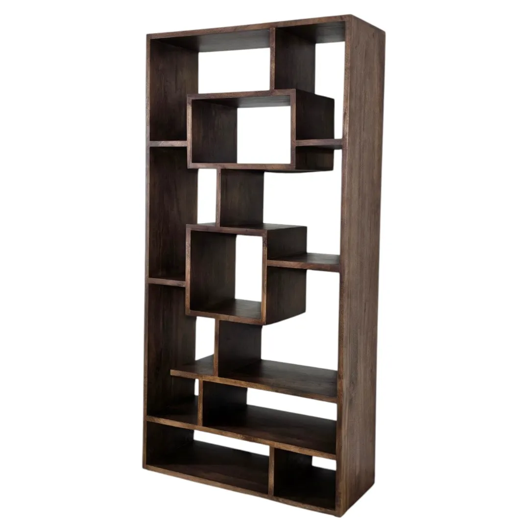 The Cité Monolithic Stepped Bookshelf