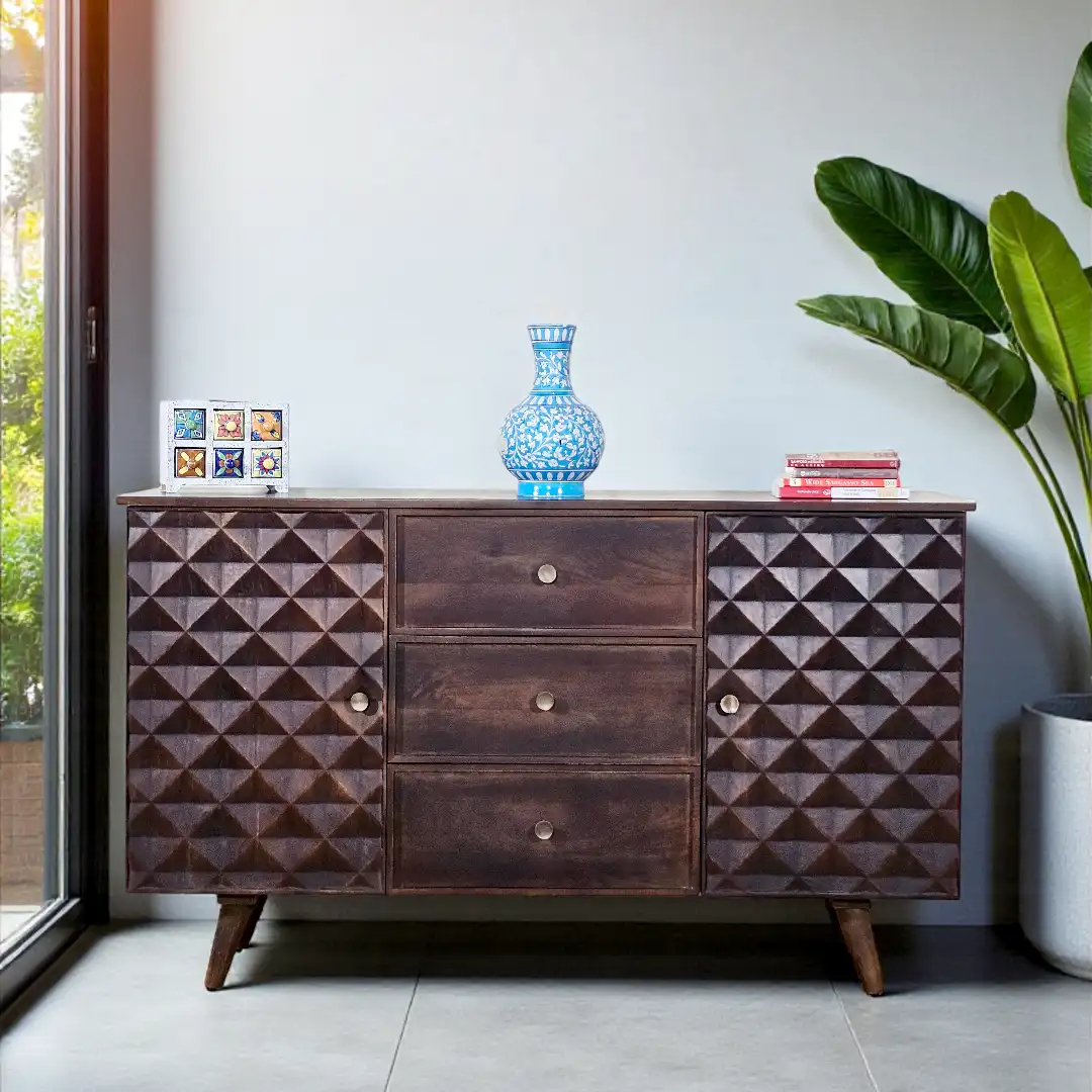 Metro Prism 3-Drawer Sideboard