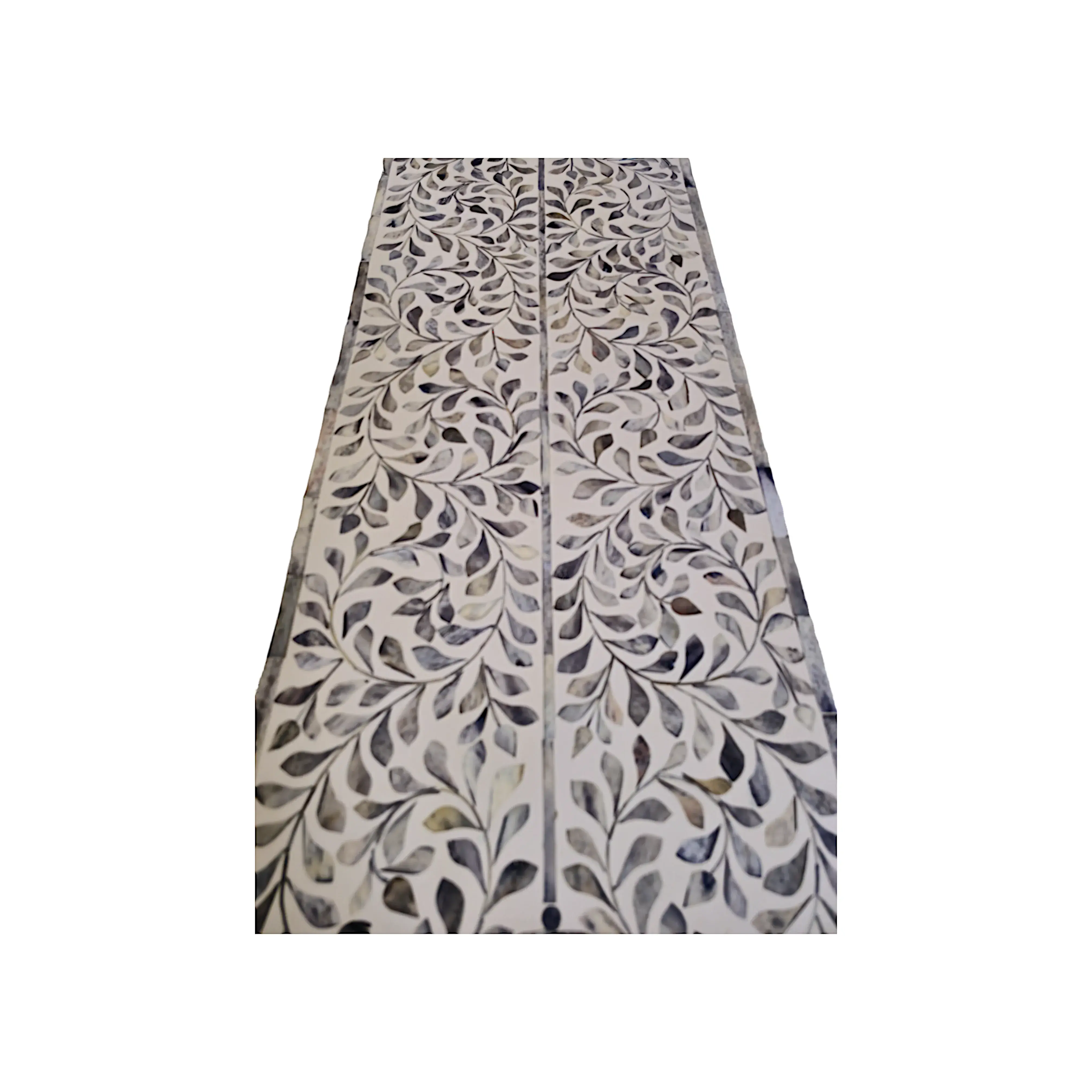 Bone inlay console