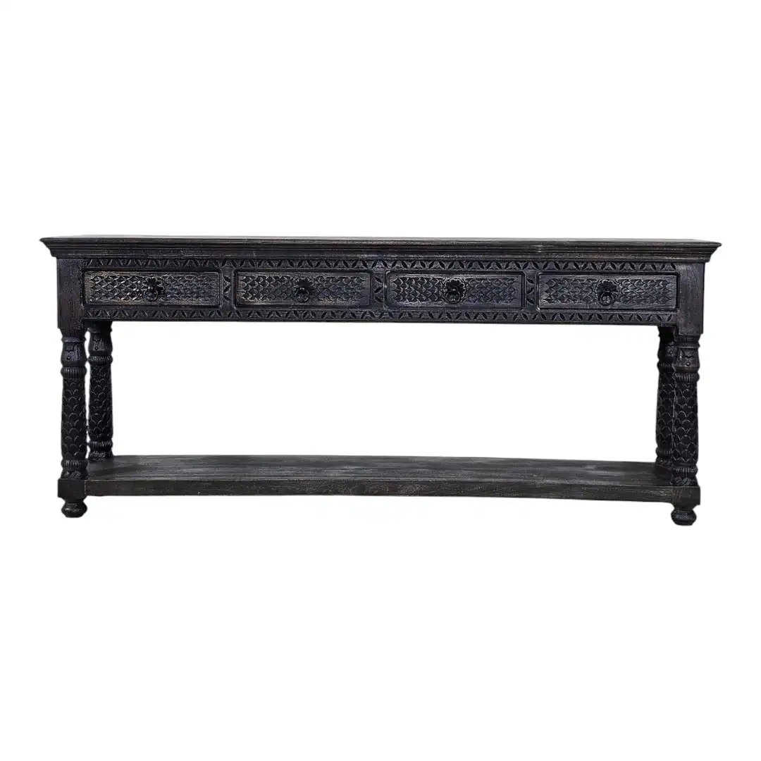 The Samarkand Carved Storage Console