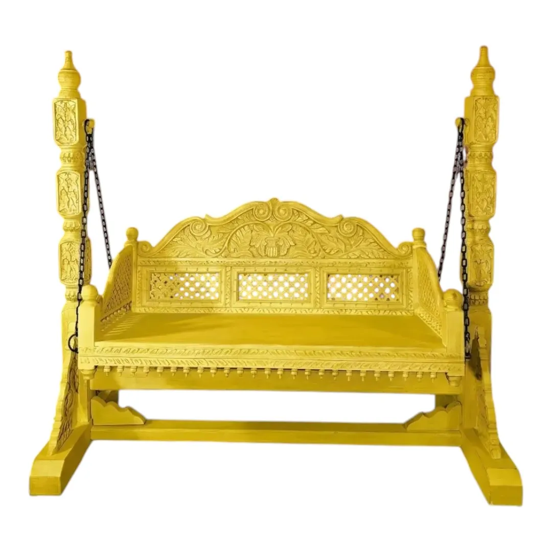 Serenity Carved Swing Bench