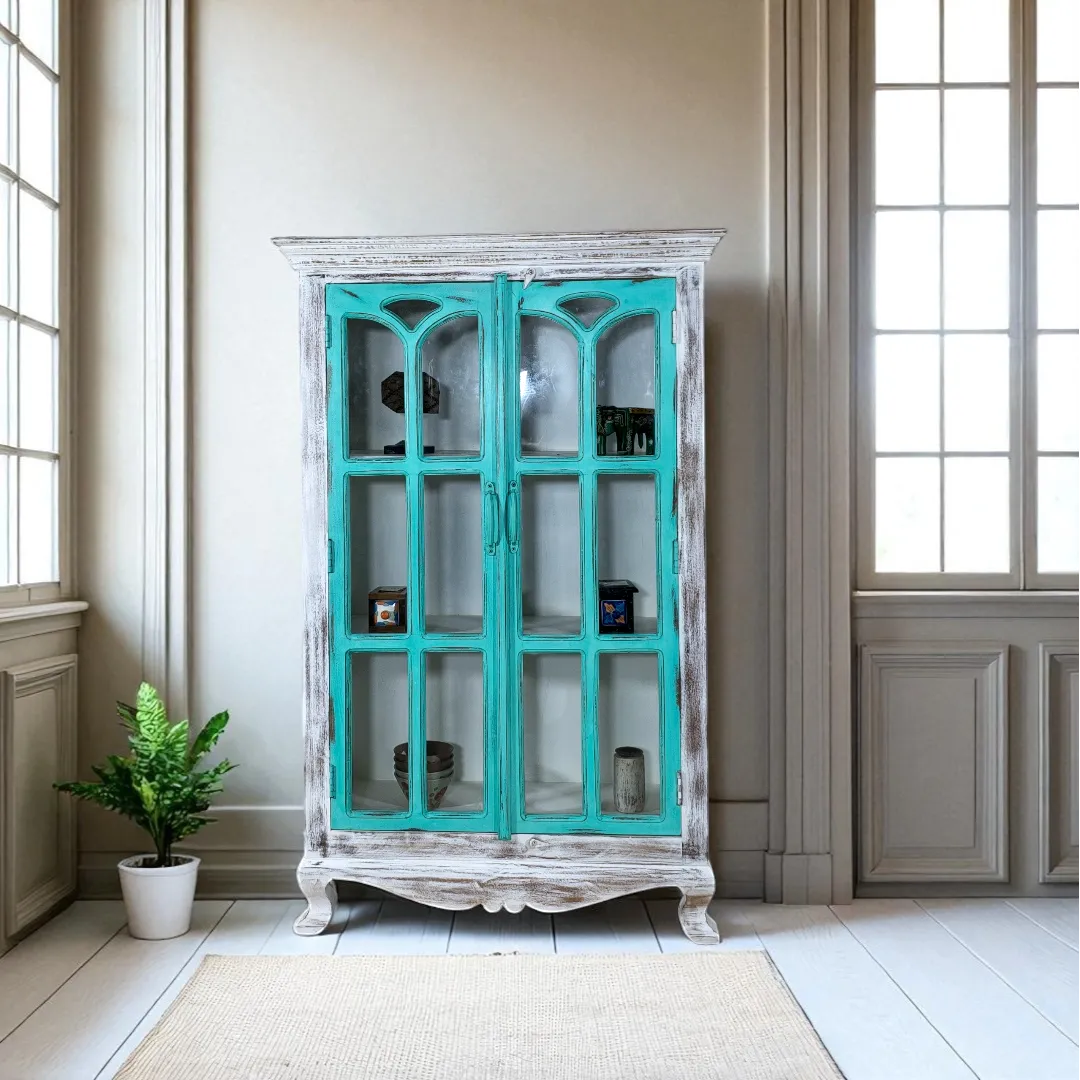 Seaside Cottage Display Cabinet