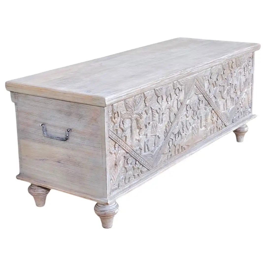 The Marwar Desert Caravan Storage Bench Trunk