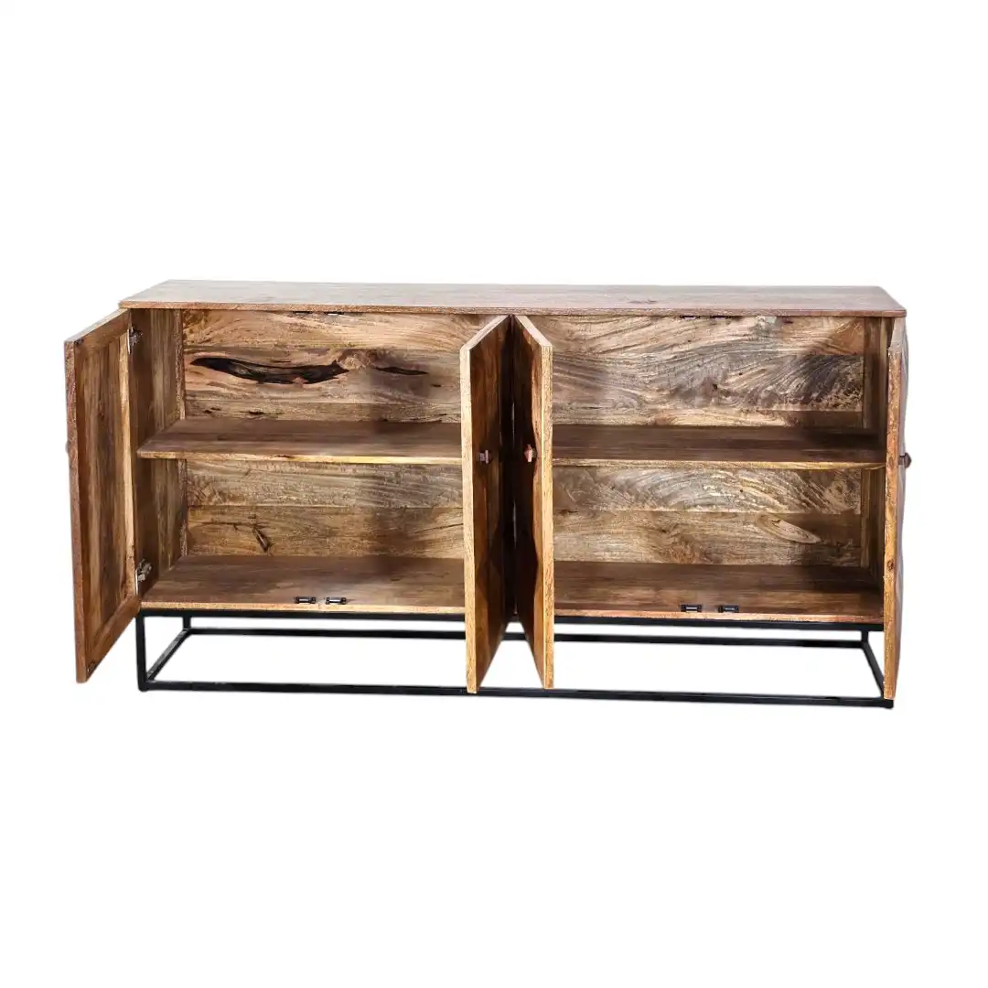 The Geometric Monarch Sideboard