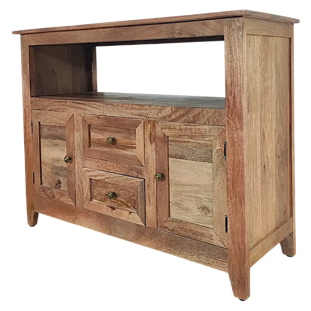 The Sierra Warm Timber Sideboard
