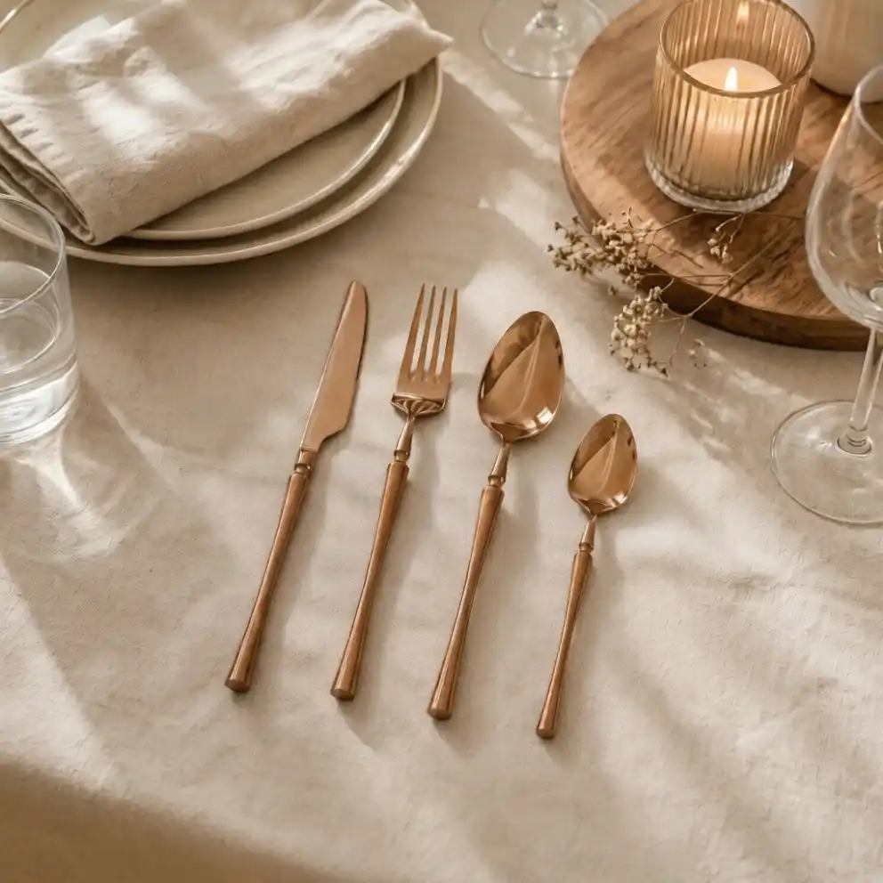 Dusk Copper-Tone Tea Spoon