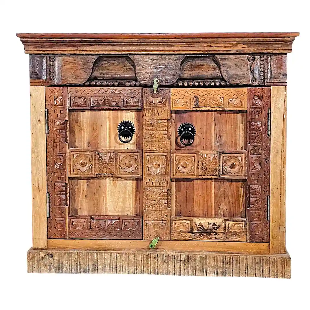 The Kacheri Reclaimed Teak Cabinet