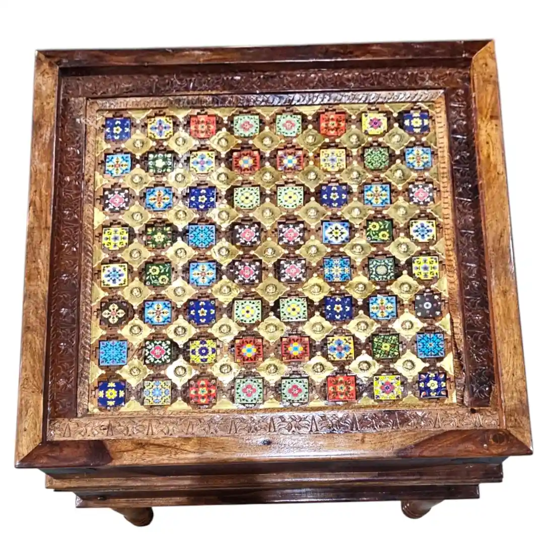 The Ottoman Sultanate Inlaid Rosewood Coffee Table