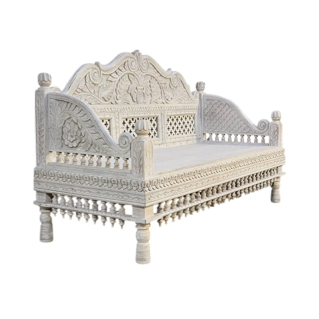 The 'Naqsh Zaynab' Carved Daybed