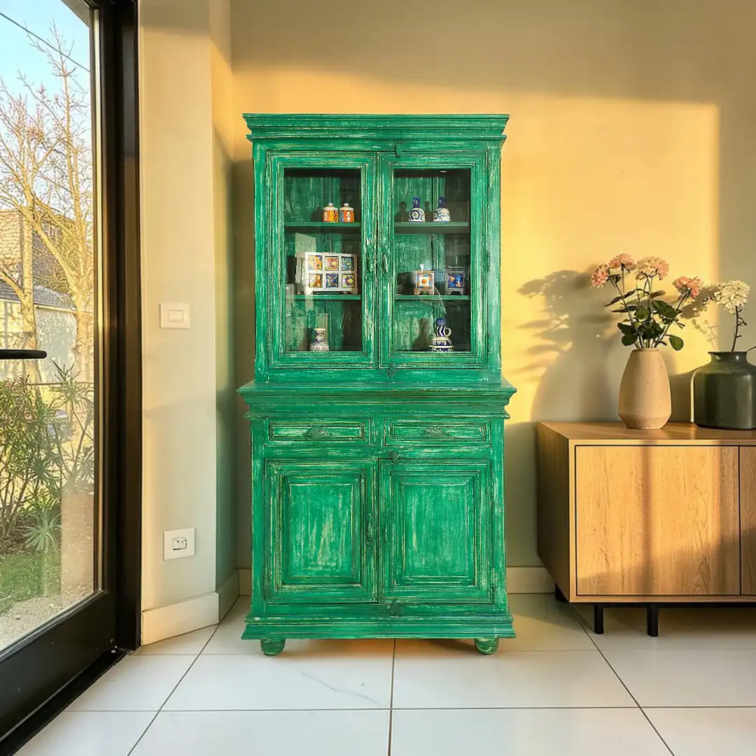 Stockholm Multi-Tone Mango Wood Cabinet