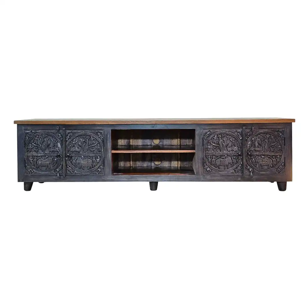 Tree of Wisdom Solid Wood Media Hub