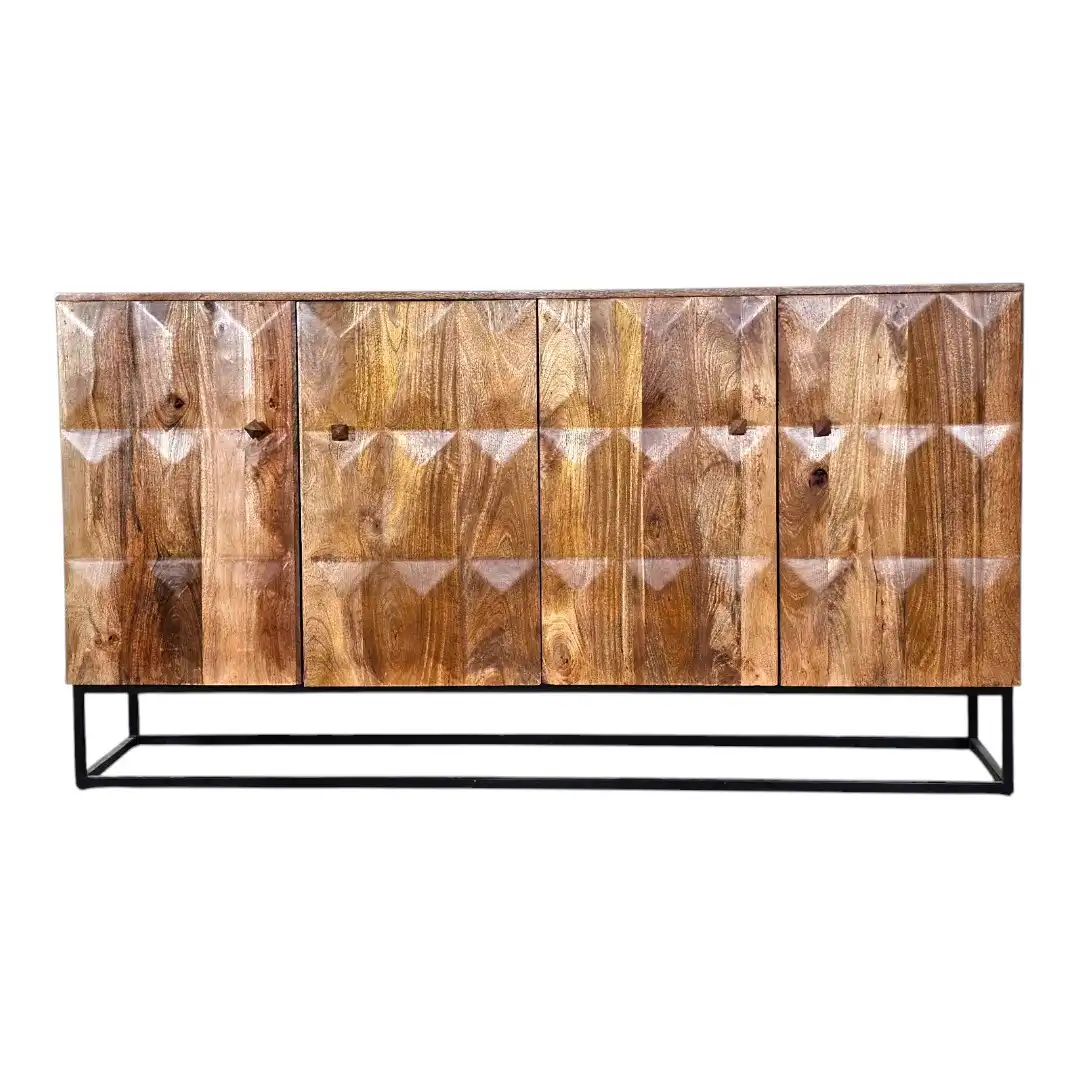 The Geometric Monarch Sideboard