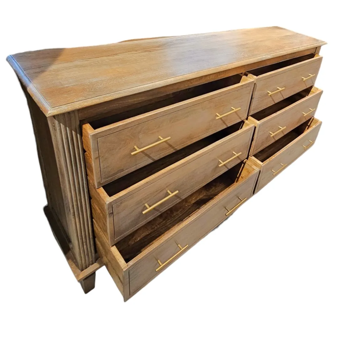 The Roorkee Linear Pedestal Credenza