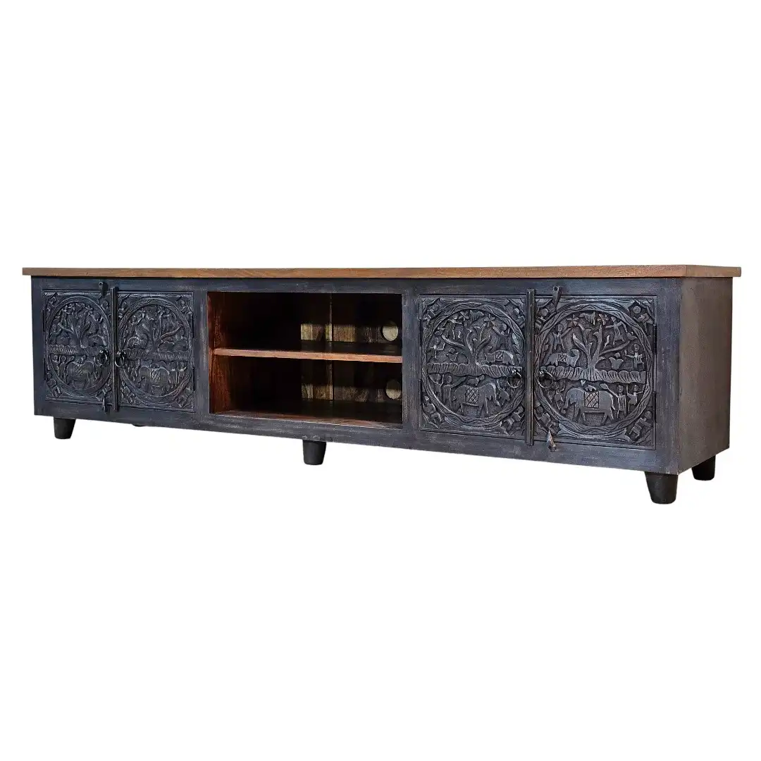 Tree of Wisdom Solid Wood Media Hub