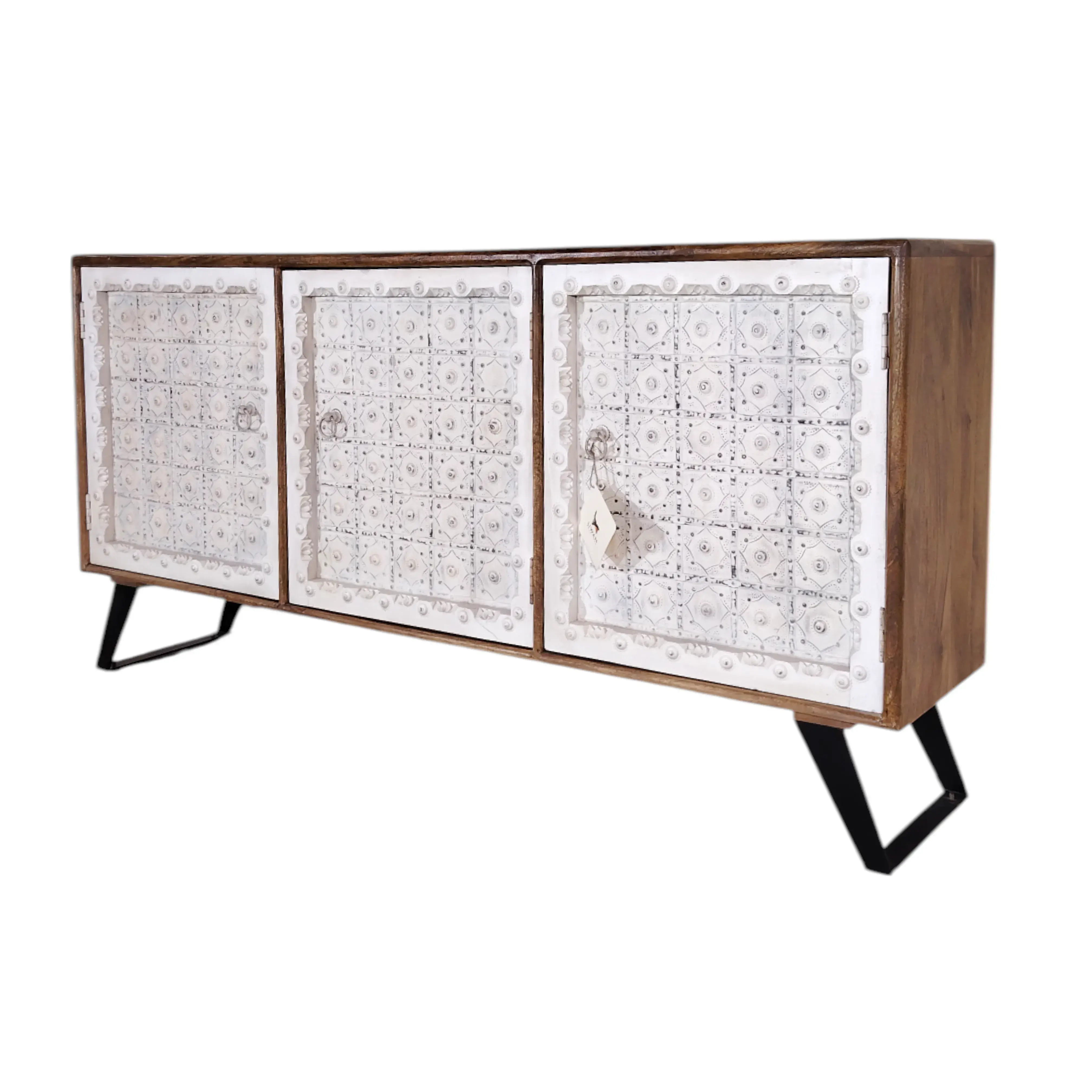 Patterned Door Sideboard