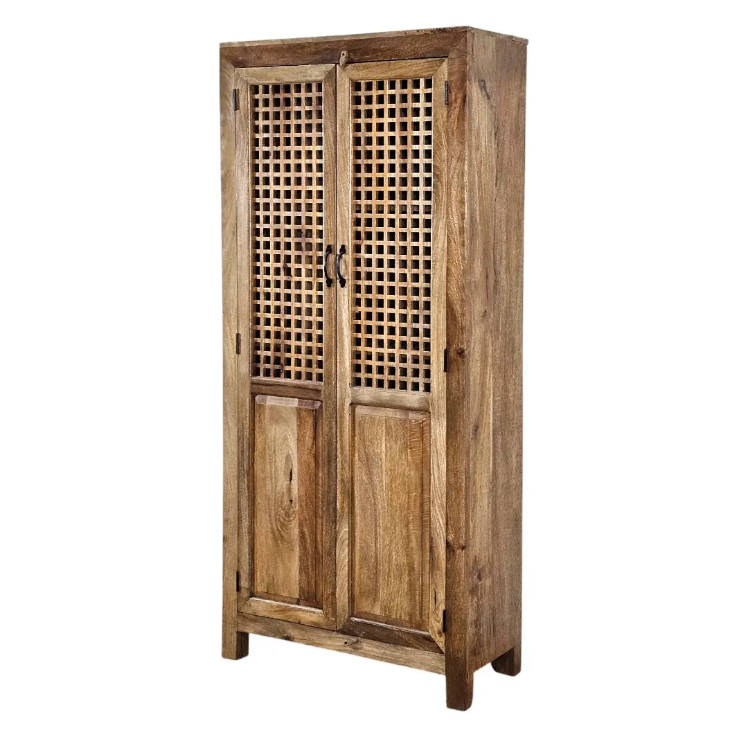 Levant Garden Lattice Cabinet | خزانة "حديقة المشرق" المزخرفة