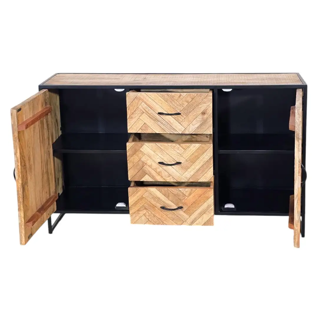 The Insignia Chevron Frame Sideboard