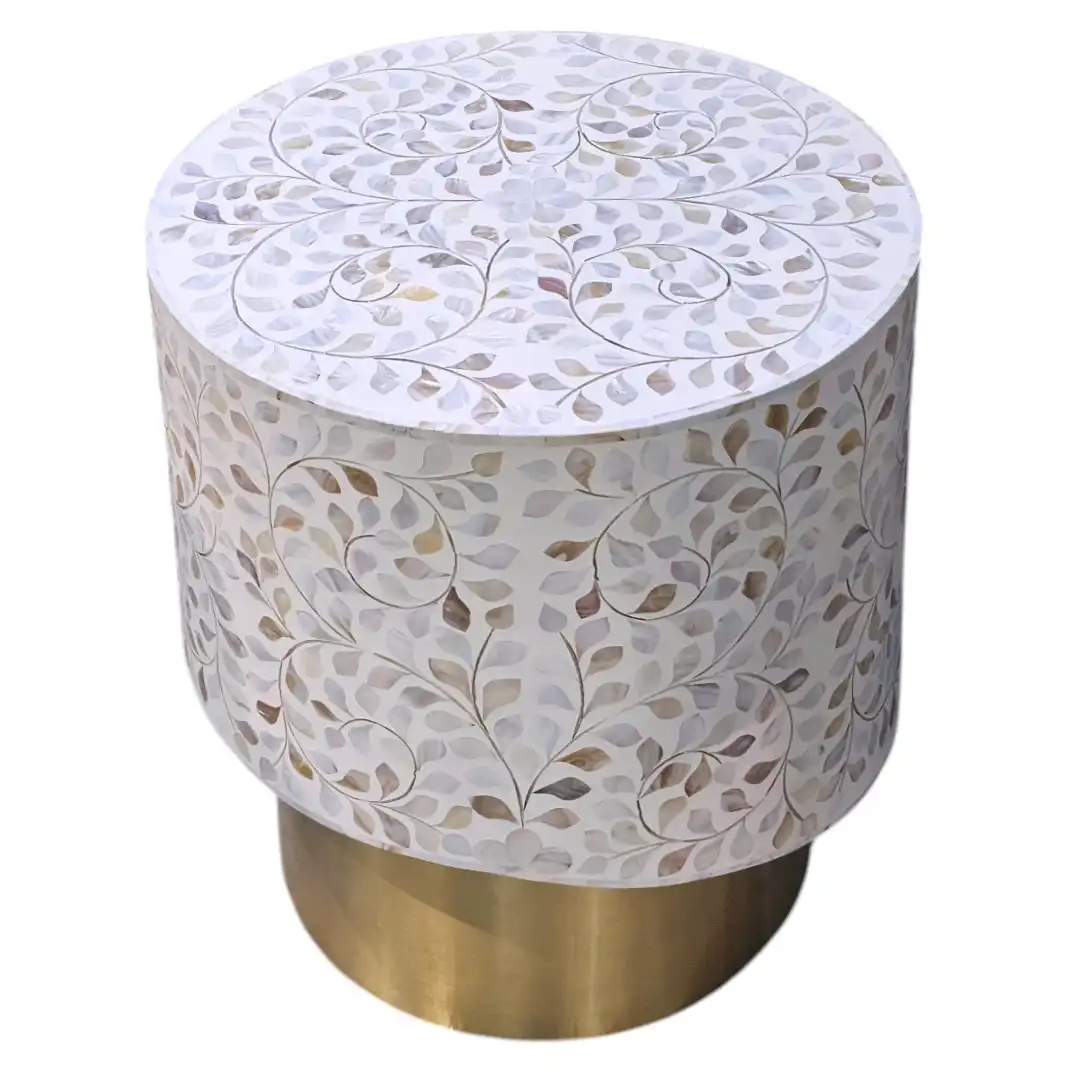Le Reflet des Feuilles | Table d'Appoint Side Table