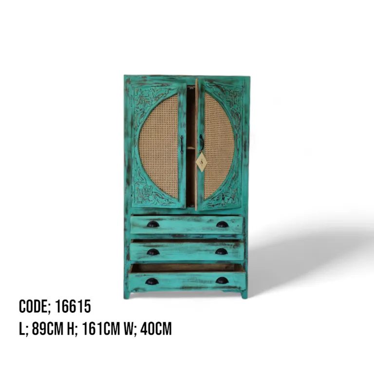 RATTAN CABINET