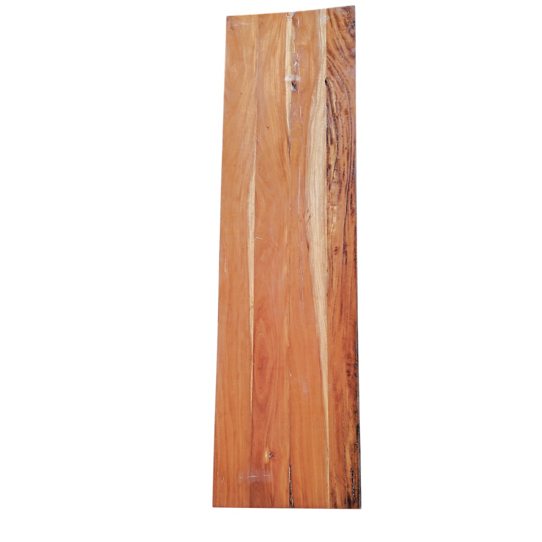 Nature's Edge Wooden Bench with Metal Base