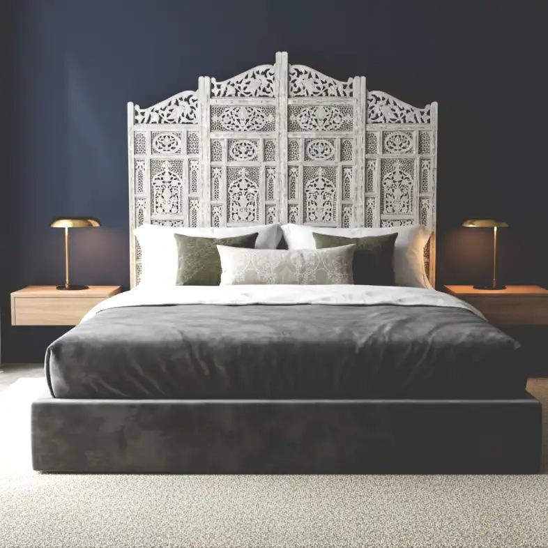 The Whisperwood Secret Garden Screen Headboard