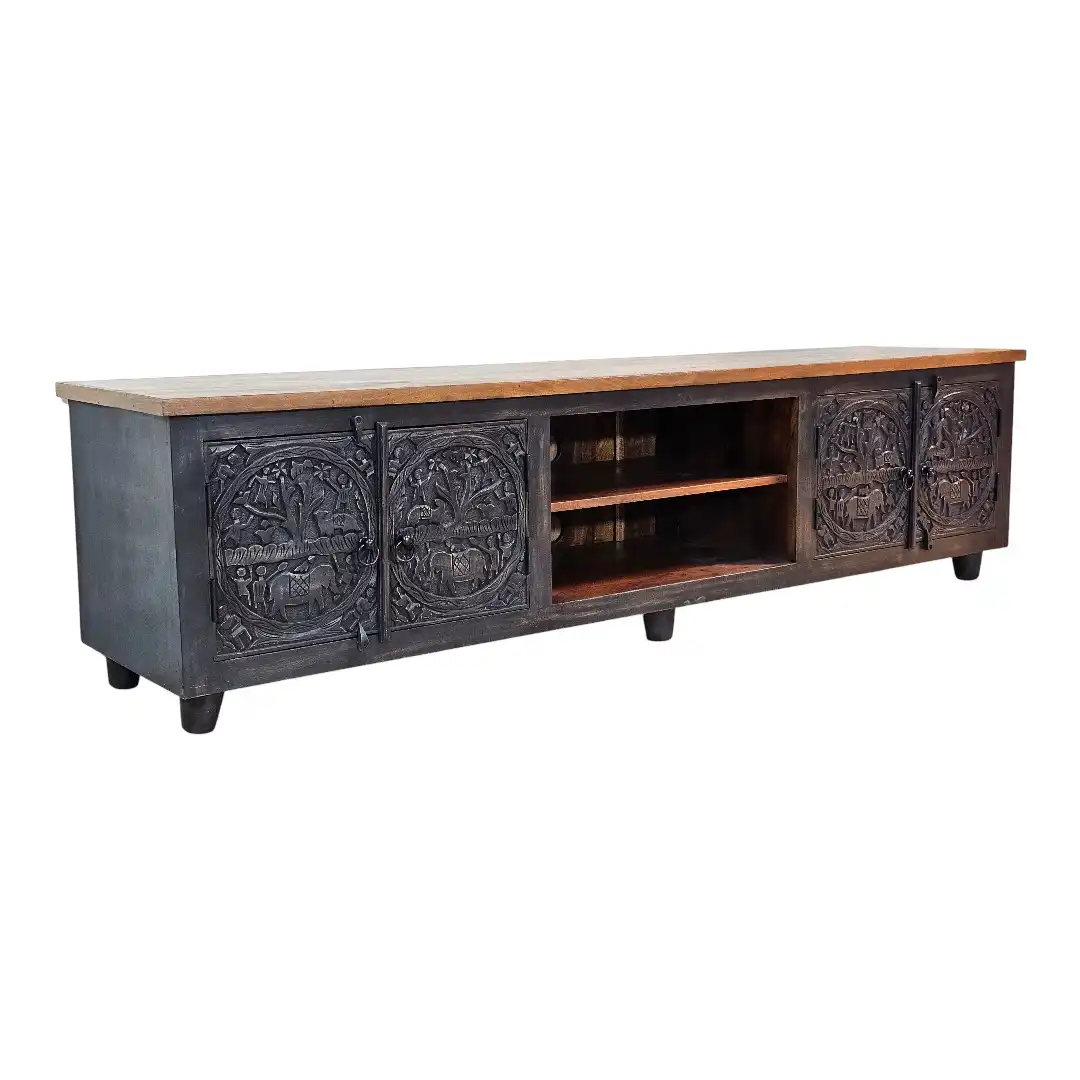 Tree of Wisdom Solid Wood Media Hub