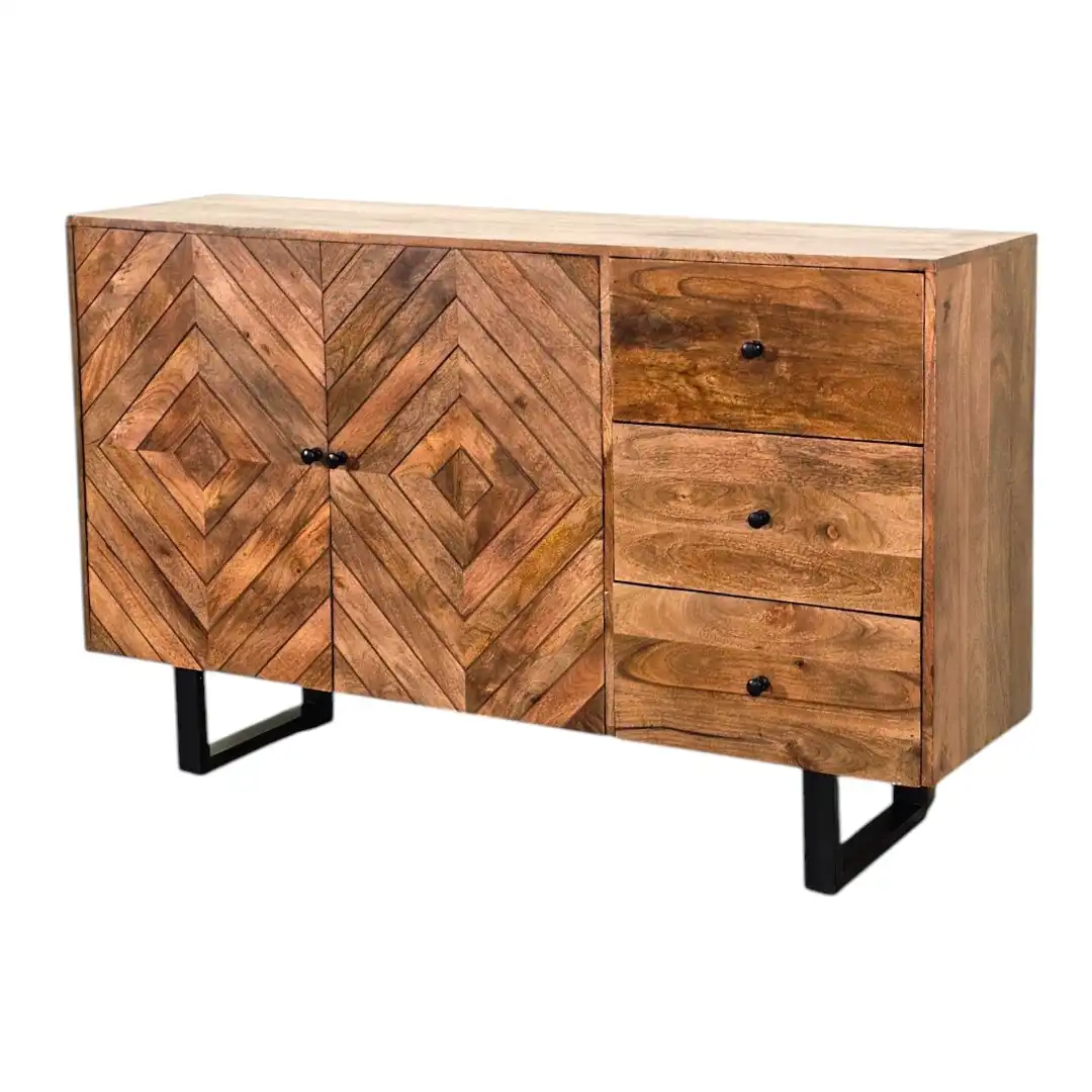 The Bohemian Chevron Heirloom Credenza