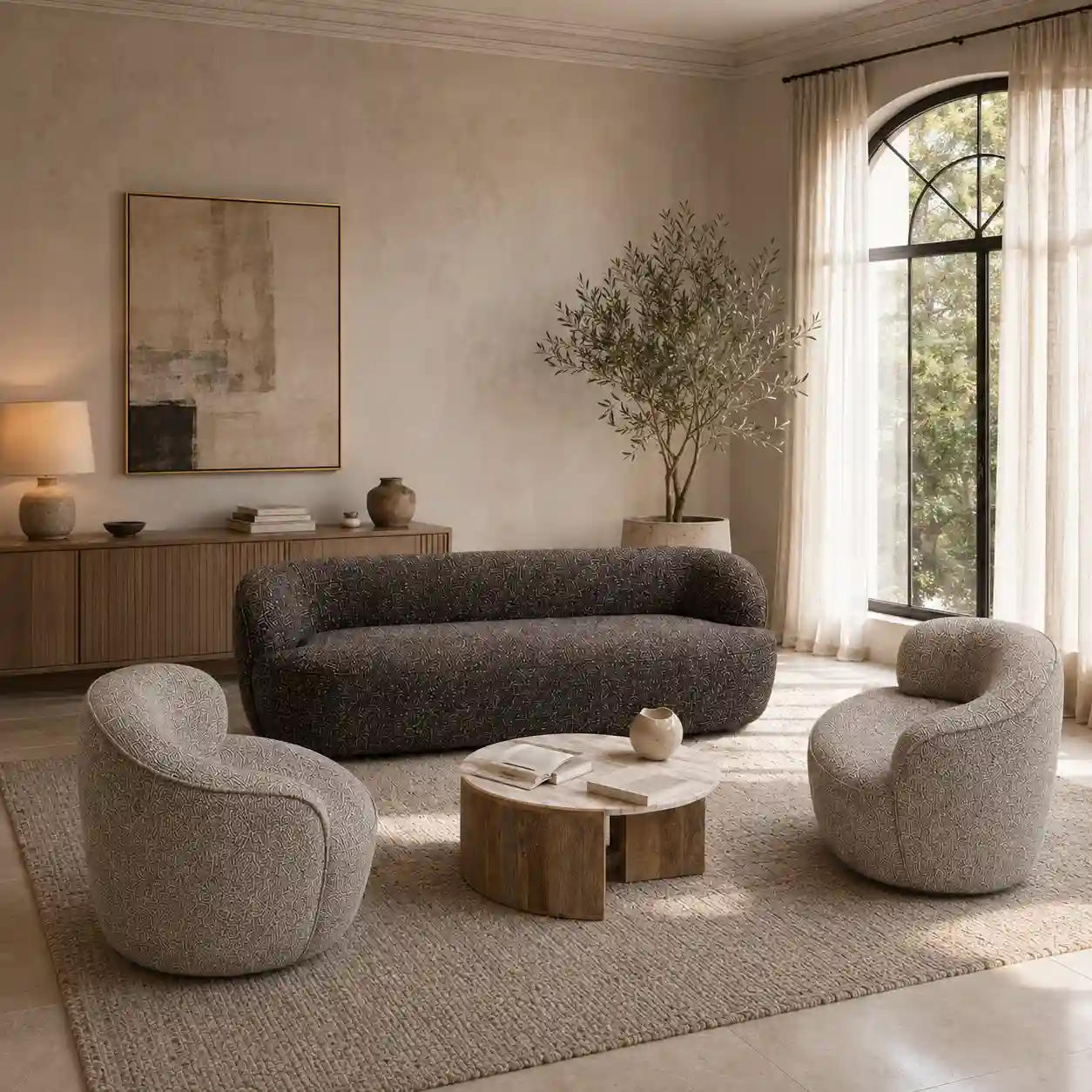 The Corbusian Contour Sovereign Armchair
