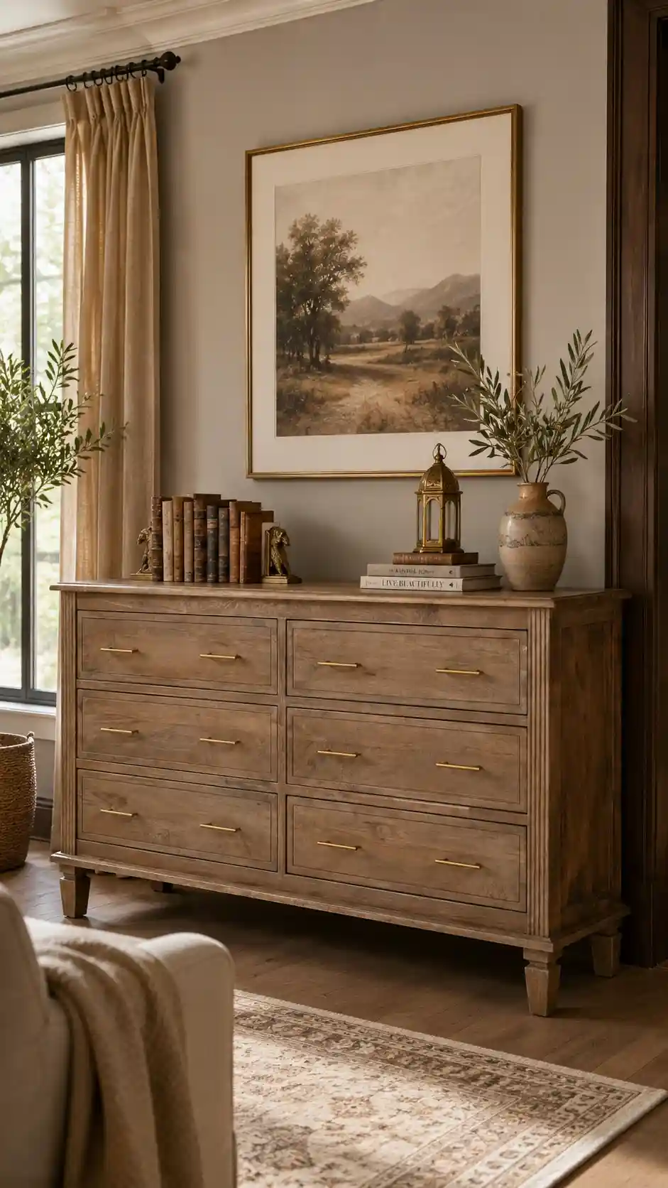 The Roorkee Linear Pedestal Credenza