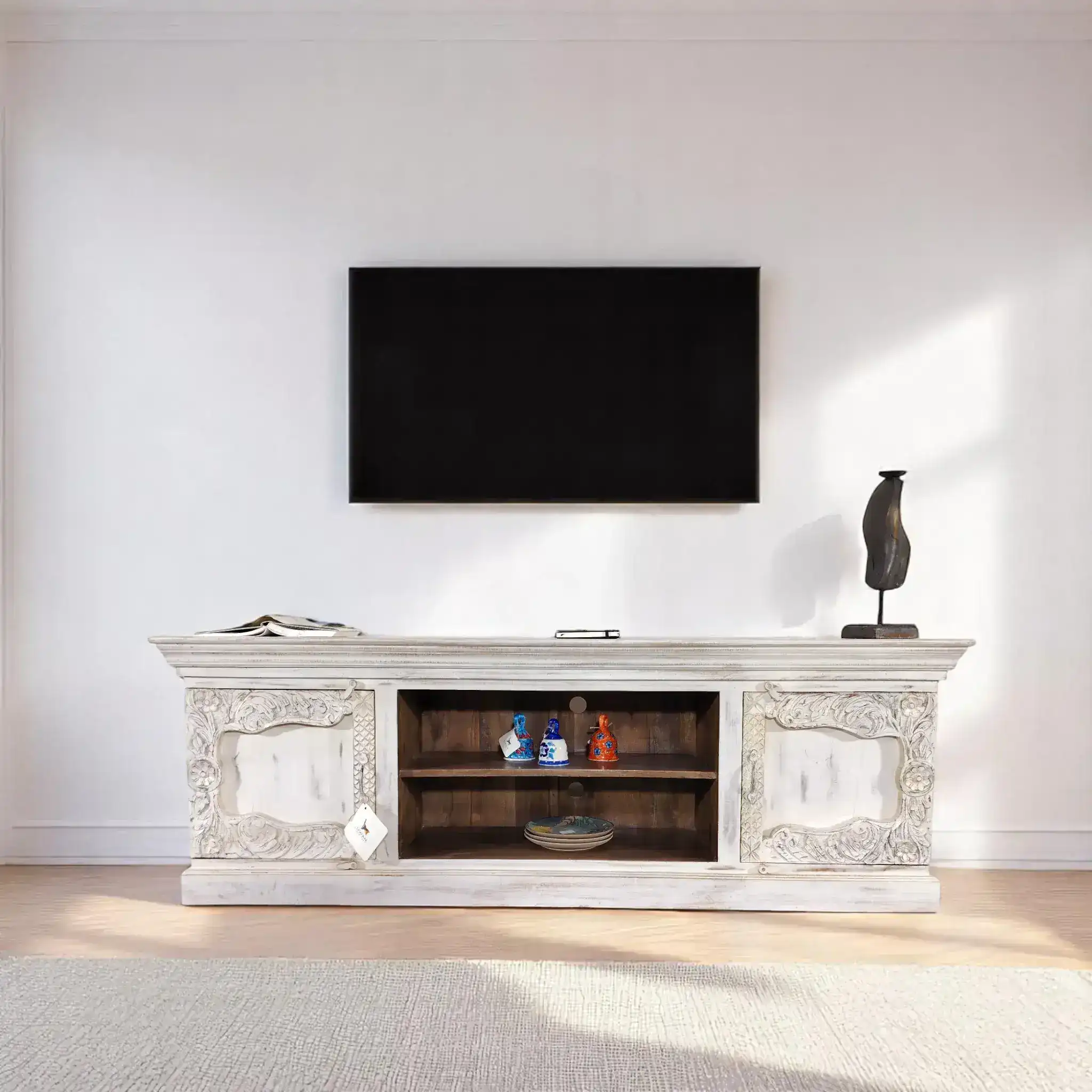 Shabby chic TV stand/media console