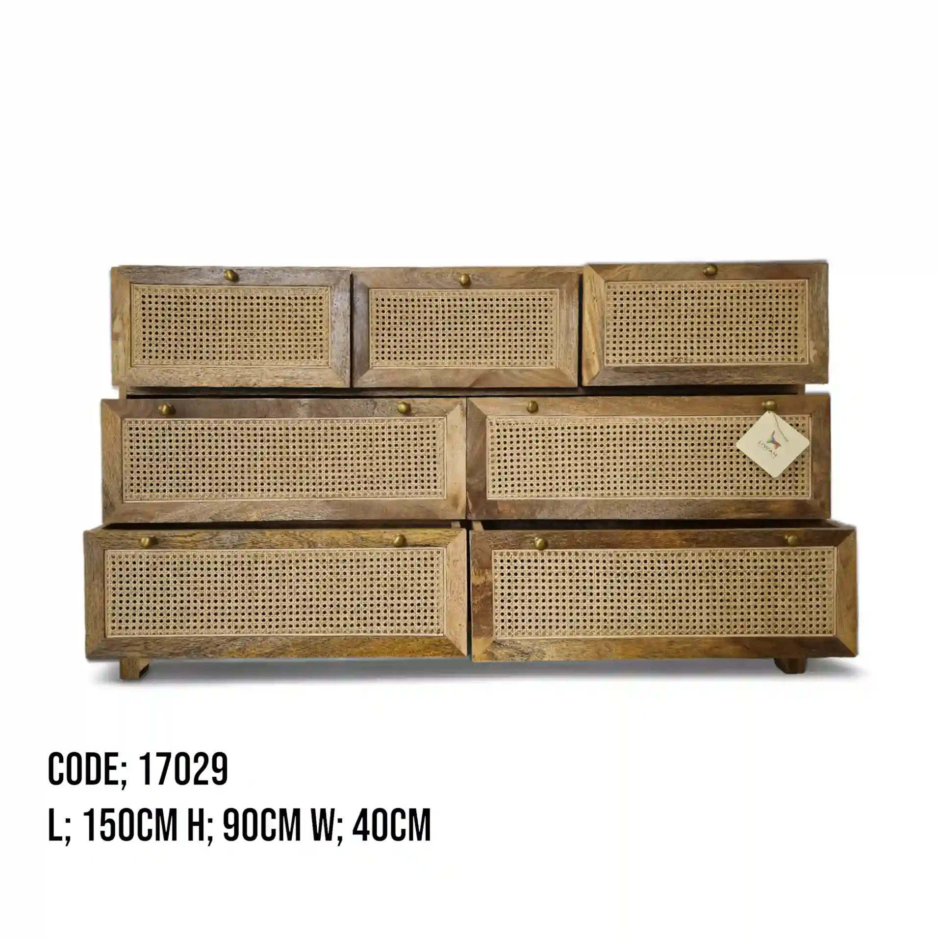 Rattan Sideboard